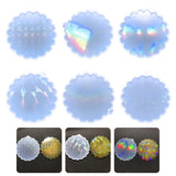 Holographic Cup Mat Silicone Mold Fancy Lace Coaster Epoxy Casting Mold