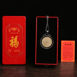 Round Revolved Pendant Titanium Alloy Lucky Pendant Ba-Gua Pendant