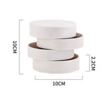 4-Layer Rotating Jewelry Box Necklace Earrings Organizer
