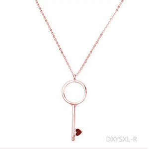 Round Sexy Women Necklace Pendant Women Jewelry Girl Chain