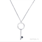 Round Sexy Women Necklace Pendant Women Jewelry Girl Chain