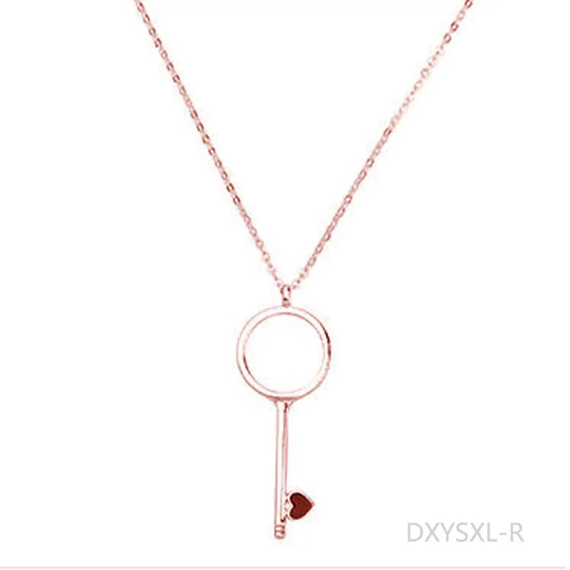 Round Sexy Women Necklace Pendant Women Jewelry Girl Chain