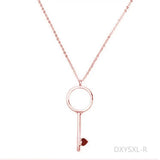 Round Sexy Women Necklace Pendant Women Jewelry Girl Chain