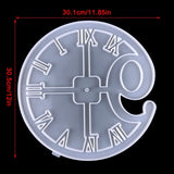 Round Clock Resin Mold for DIY Crafts