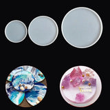 Round Coaster Base Silicone Mold for Resin Art DIY