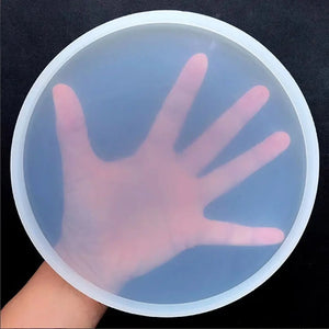 Round Coaster Base Silicone Mold for Resin Art DIY