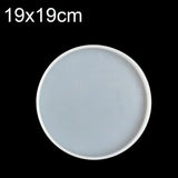 Round Coaster Base Silicone Mold for Resin Art DIY