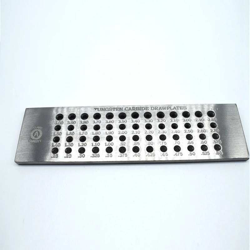 Tungsten Carbide Wire Drawplate Jewelry Making Wire Tool