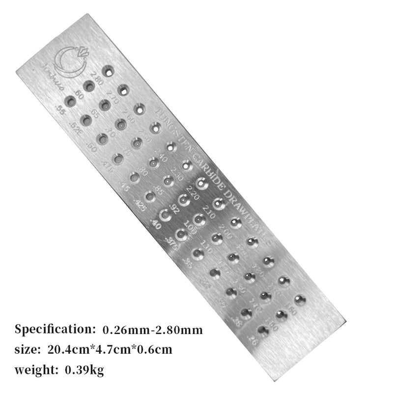 Carbide Wire Drawplate for Jewelry Making