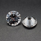 Round Synthetic Sapphire Stone Loose Gemstone for Jewelry Making