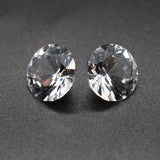 Round Synthetic Sapphire Stone Loose Gemstone for Jewelry Making