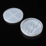 Round Silicone Eyelashes Tray Mold Eyelash Storage Box DIY