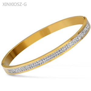 Silver Letter O Bangle Bracelet Women Jewelry Gift