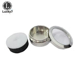 Stainless Steel Stone Display Box 3.4x1.8cm