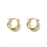 Stainless Steel Hoop Earrings for Women Wedding Jewelry