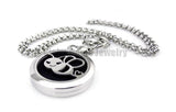 Steel Bee 30mm Red String Bracelet Aroma Diffuser Locket