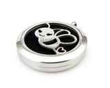 Steel Bee 30mm Red String Bracelet Aroma Diffuser Locket