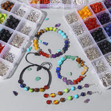 Stone Beads Kit Box Set for DIY Jewelry Making