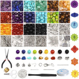 Stone Beads Kit Box Set for DIY Jewelry Making