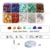 Stone Beads Kit Box Set for DIY Jewelry Making