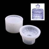 Round Storage Box Epoxy Resin Mold Jewelry Holder Case Silicone Mould