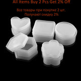 Heart Shape Candy Jewelry Box Resin Molds