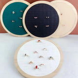 Round Storage Jewelry Ring Display Tray Holder for Shop Retail
