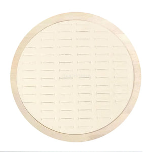 Round Storage Jewelry Ring Display Tray Holder for Shop Retail