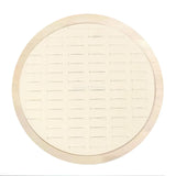 Round Storage Jewelry Ring Display Tray Holder for Shop Retail