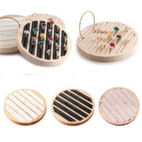 Round Storage Jewelry Ring Display Tray Holder for Shop Retail