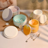 Silicone Mold for DIY Cement Storage Jar
