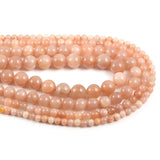 Sun Stone Beads DIY Necklace Bracelet Spacer 4/6/8/10mm