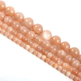 Sun Stone Beads DIY Necklace Bracelet Spacer 4/6/8/10mm