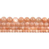 Sun Stone Beads DIY Necklace Bracelet Spacer 4/6/8/10mm