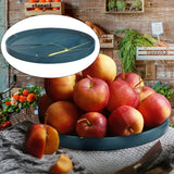 Round Tray Epoxy Resin Mold Fruit Plate Board Coaster DIY Crafts