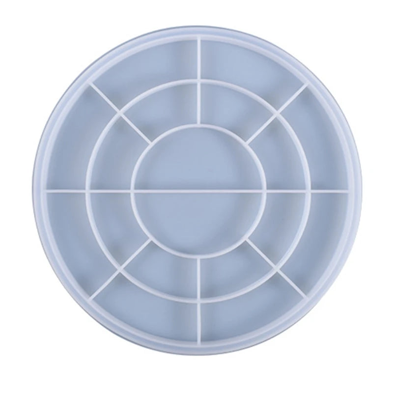 Round Tray Epoxy Resin Mold DIY Crafts Home Decorations