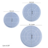 Round Tray Epoxy Resin Mold DIY Crafts Home Decorations