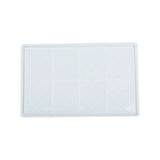 Gridiron-Pattern Round Tray Resin Mold DIY Epoxy Craft