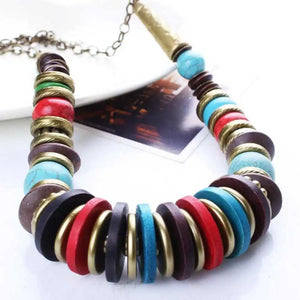 Turquoise Pendant Cluster Necklace Bracelet Earring Set Stainless Men Unisex