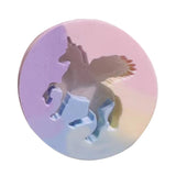 Unicorn Silicone Mold for DIY Resin Jewelry - Round Quicksand Epoxy Casting