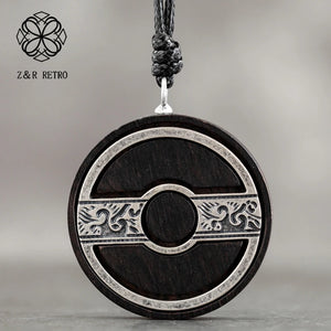 Vintage Gothic Wooden Necklaces for Women