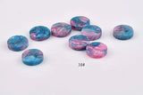 Acetic Acid Round Wafer Earring DIY Pendant Jewelry Material Package