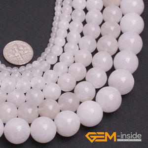 Round Jade Jewelry DIY Beads for Women Bracelet & Necklace Making