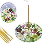 Round Aromatherapy Holder Tray Mold - Silicone Resin Mold