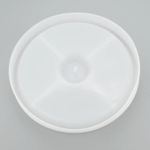 Round Aromatherapy Holder Tray Mold - Silicone Resin Mold
