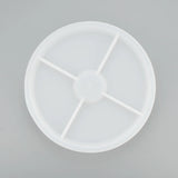 Round Aromatherapy Holder Tray Mold - Silicone Resin Mold