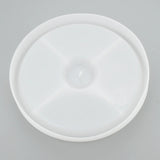 Round Aromatherapy Holder Tray Mold - Silicone Resin Mold