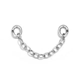 925 Silver Bracelet Chain with Round Bead Buckle - DIY Jewelry Making