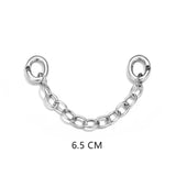 925 Silver Bracelet Chain with Round Bead Buckle for DIY Charms