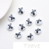 Round Glaze Beads for DIY Jewelry Making
